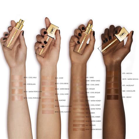 ysl teint resist shades|YSL foundation shade finder.